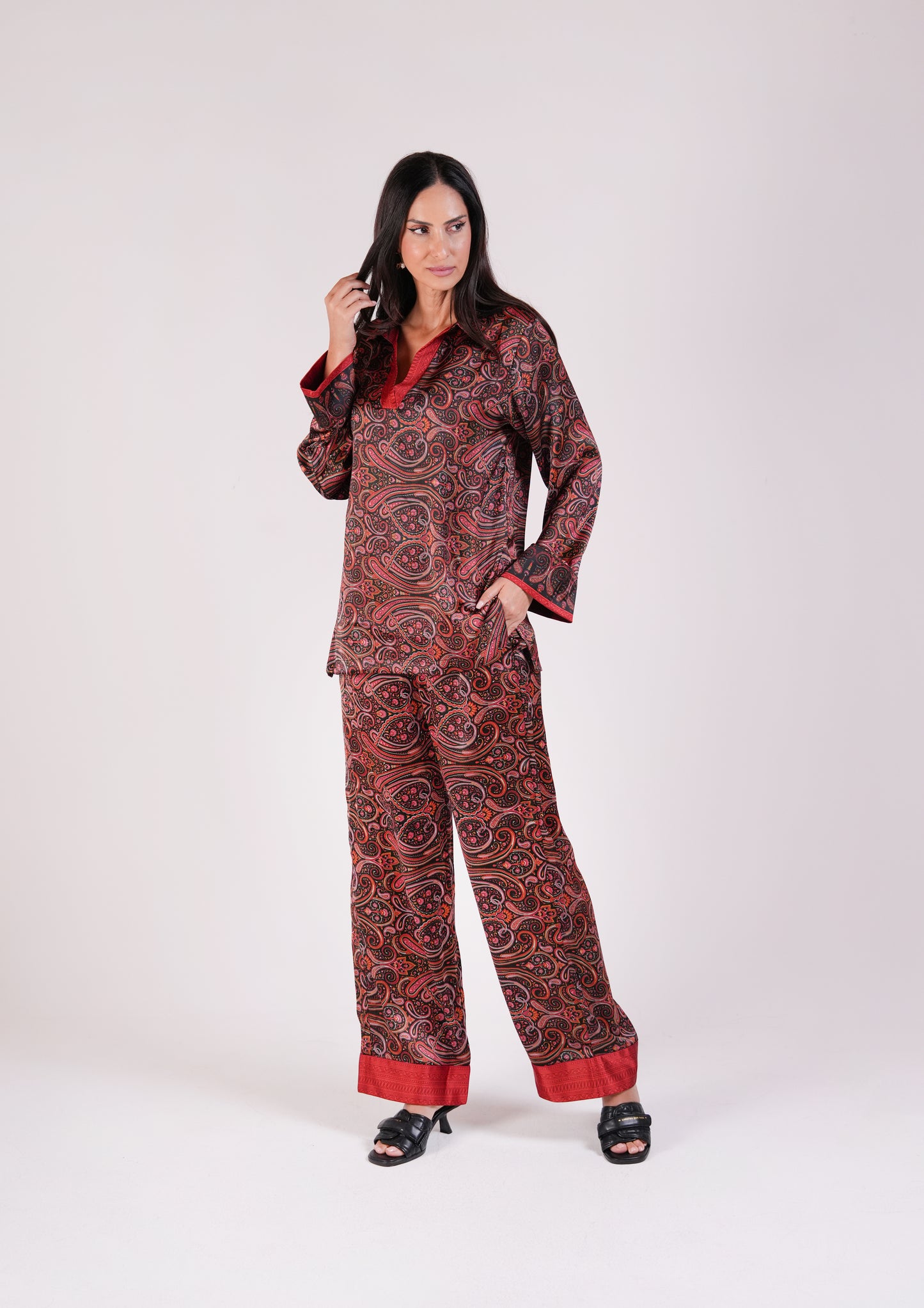 Soleia Travel Set in Rouge